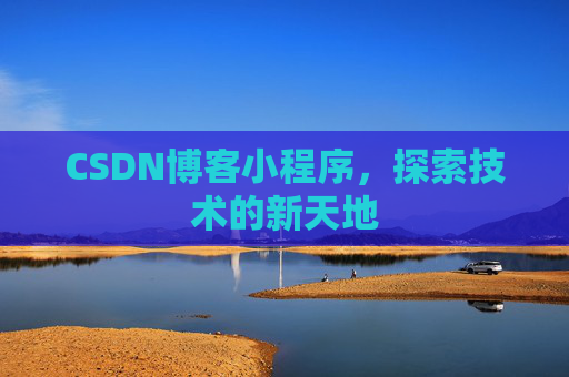 CSDN博客小程序，探索技术的新天地